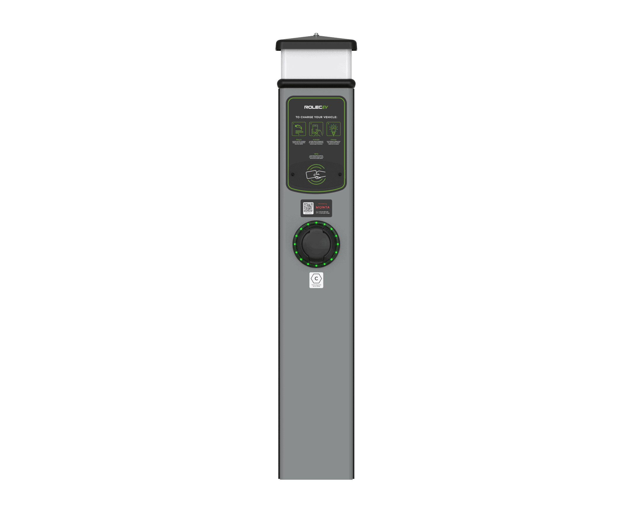 CLASSIC Charge 22 kW 1x aansluiting